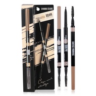 Sivanna Colors brow Arcade Crayon Sources Eyebrow Pencil 0.1g HF206 ซีเวียน่า ดินสอเขียนคิ้วหัวเล็ก 