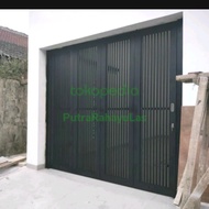 Pintu garasi sliding /Minimalis