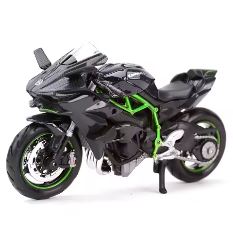 Maisto 1:18 Kawasaki H2 R Ninja Die Cast Vehicles Collectible Hobbies Motorcycle Model Toys