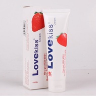 ( Free 2 Gift )" Hot Kiss " Strawberry Flavor Edible Lubricant 100ml , Licin Pelincir