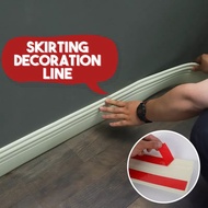 9.8cm Wall Skirting / Skirting dinding / wall skirting border / skirting floor / skirting line / wai