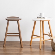 LOFT Living HETTY solid wood counter bar stool