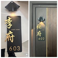 3D Sculpture Number Apartment Customised Unit Sign door sign  door unit number house unit number Num