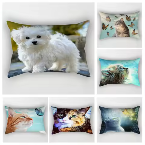 Home autumn decoration Oil painting style pillow cushion cover decorations throw pillow cover 30*50