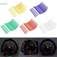 YANGGUA Wheel Decal Tape Sticker, Multifunctional 18-21 Inch Motorcycle Bicycle Wheel Rim Stripe, Ca