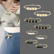 Adjustable Waist Cincher Clip Pin for Pants - Instant Jeans Tightener Anti-Gap Decorative Brooch