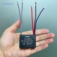 Fan Speed Control Switch Ceiling Fan Capacitor 5 Wire 250V Fan Pull Chain Switch 3 Speed 4 Wire CBB6