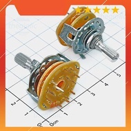 [2 Pieces]- RS25 3P3T Rotary Switch, 3-Pole 3-Position Choice