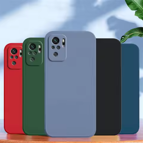 For Xiaomi Poco M5s Case Xiaomi Poco M5 M5s M4 M3 Pro 4G 5G Cover Shockproof TPU Liquid Silicone Pho