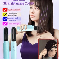 Portable Mini Curling Comb NonHarmful Negative Ion Comb Wireless Portable Mini Curling Comb