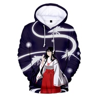 Anime Inuyasha Hoodies Harajuku Inuyasha Hoodie Teen