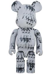 1000% BE@RBRICK Andy Warhol's ELVIS PRESLEY 三個貓王款 稍有盒損