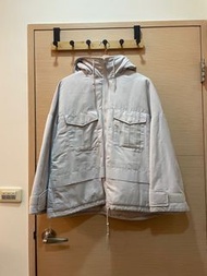 Uniqlo 聯名 White Mountaineering HYBRID羽絨 寬版連帽外套