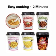 WONDERBOKKI Cup Tteokbokki – 120g /1 Cup(5 Flavor Options) - Ready to eat