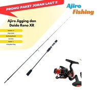 Marine Jigging Rod Package Set+Daido Reel Size 4000