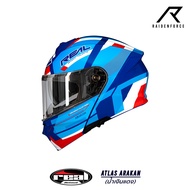 หมวกกันน็อค Real Helmet Atlas Arakan สีน้ำเงินแดง