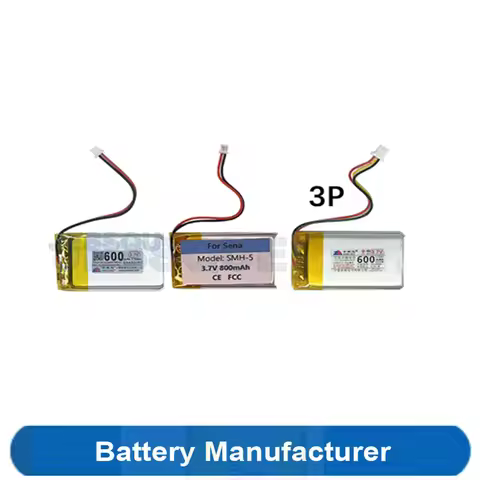 600mAh 800mAh SMH5 Battery For Sena SMH-5 FM Helmet Bluetooth Headset Headphone Batterie Accumulator