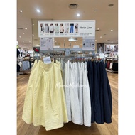 UNIQLO Women Long Linen Blend Skirt FREE Paperbag