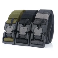 Magnetic tactical belt men's belt