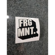 FRGMNT Cutting Sticker.