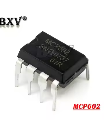 10PCS MCP6002-I/P MCP6004-I/P MCP601-I/P MCP602-I/P MCP6002 MCP6004 MCP601 MCP602 DIP IC Chipset