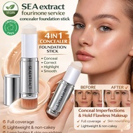 【Adaptive Color Tech】JS Auto-Adjusting Foundation Stick Concealer/Camouflage Makeup/Oil Control/Long
