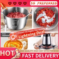 meat grinder Meat grinder household 2L 3L stainless steel meat grinder cooking machine electric minc