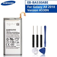 แบตเตอรี่ สำหรับSamsung Galaxy A8 2018 รุ่น A530N SM-A530N EB-BA530ABE แท้แบตเตอรี่ 3000MAh ส่งจากไท