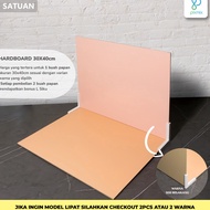 7.7 Folding Board Photo Mat/Pixmix 2-Tone Hardboard Photo Background