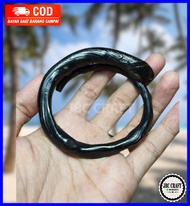 GELANG AKAR BAHAR HITAM JUMBO gelang akar bahar hitam asli original gelang akar bahar hitam original