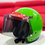 CUSTOM BELL 540 VISOR CAP 520 and CUSTOM SHIELD VISOR LIKE BOB HEATH
