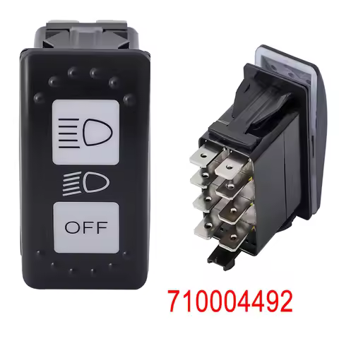 Headlight Switch Blue Light For Can Am Defender HD10 Max HD10 Maverick X3 Turbo Sport Trail ABS Plas