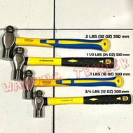 AMERICAN TOOL BALL POINT HAMMER 12OZ 16OZ 24OZ 32OZ - FIBER HANDLE HAIR HAMMER 3/S4LBS 1LBS 1 1/2LBS
