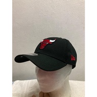 New Era 9Forty Chicago Bulls VEL Black Cap Team Logo