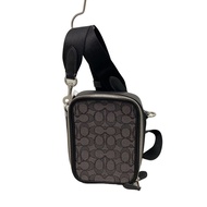 COACH shoulder bag Stanton crossbody signature Jacquard BLK Total pattern CH097 Direct from Japan Se