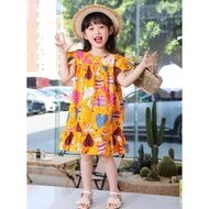 10.10 Lvk_outfit Dress XICA for children aged 1 year - 4 years, girls'/ dress {super printed hyget m
