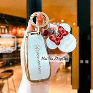 Mercedes C200 E200 C250 350 450 Car Key Protective Cover - Super luxurious Mercedes logo printed on 