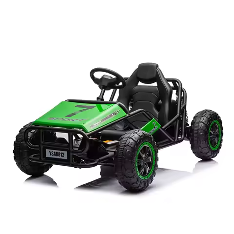 High Quality Performance Outdoor 24V Drift Electric Go Kart for Kids Heavy Duty Adult Beach Pedal Go