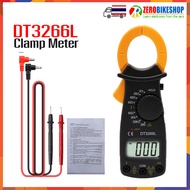 คลิปแอมป์ DT3266L AC/DC Digital Clamp Meter เครื่องวัดกระแสไฟฟ้า แคลมป์แอมป์มิเตอร์ คลิปแอมป์มิเตอร์ 1 ชุด by ZEROBIKE