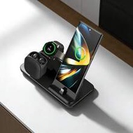 This USB-C Fast Charging Dock Is Compatible With Samsung Phones, Watches And Earbuds. The 3-In-1 Wir