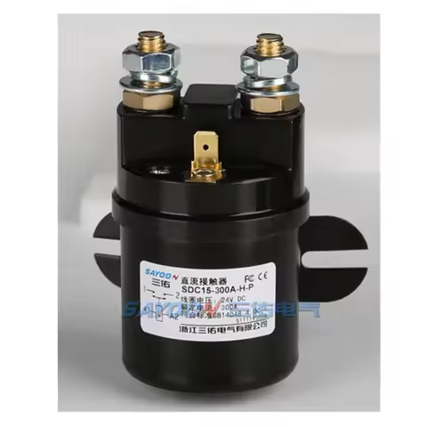 DC Contactor SDC15-300A-H-P QCC15-300A Starter Power Relay 12V 24V 36V 48V 60V 72V 120V For Car Elec