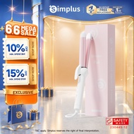 Simplus 2 in 1 Hair Curler & Straightener Wand丨30mm Styling Curling Iron丨Ceramic Coating JFBA004