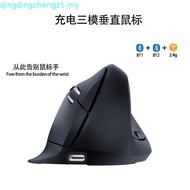 Delux M618AIR GX 2.4G Wireless Vertical Mouse Ergonomic MAX 2400 DPI 6 Buttons Silent Click For Smal