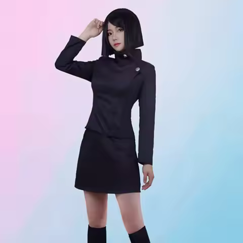 Anime Jujutsu Kaisen Shoko Ieiri Cosplay Costume Clothes Halloween Role Play Ieiri Shōko Dresses Hig