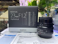 VOIGTLANDER 23mm f1.2 NOKTON  for FUJIFILM X 行貨 特大光圈 全新一樣