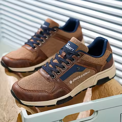 Spring Autumn Men Sneakers Comfort Breathable Driving Walk Run Shoes Durable Work Shoes Outdoor Fitn