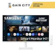 Samsung 32" Smart Monitor M7 M70f 4k Uhd White | 32" 4k Smart Monitor | 3840x2160 | 60hz | Ls32fm701