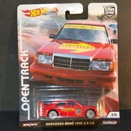 Hot wheels open track Mercedes 190E