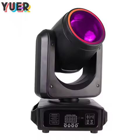 LED 200W Beam Moving Head Lighting Rainbow 18Prisms Effect For Nightclub Dj Disco Wedding Party Club