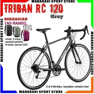 Sepeda Balap Murah TRIBAN RC 120 GREY ABYYS Original Murah